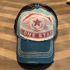 Lone star trucker hat